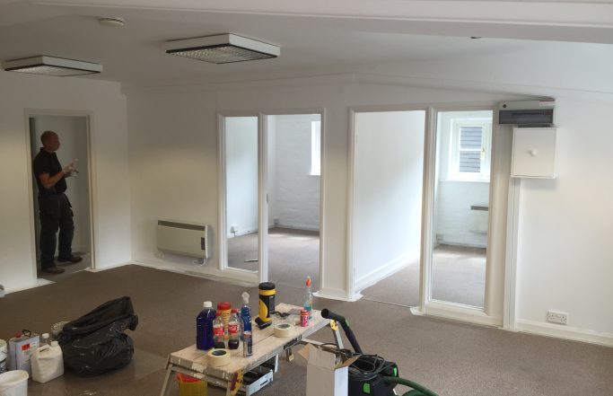 Office decorating Godalming